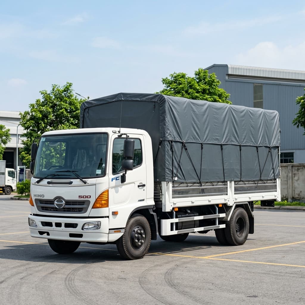HINO XZU720L thùng bạt 2021 — Còn bảo hành, ODO thấp