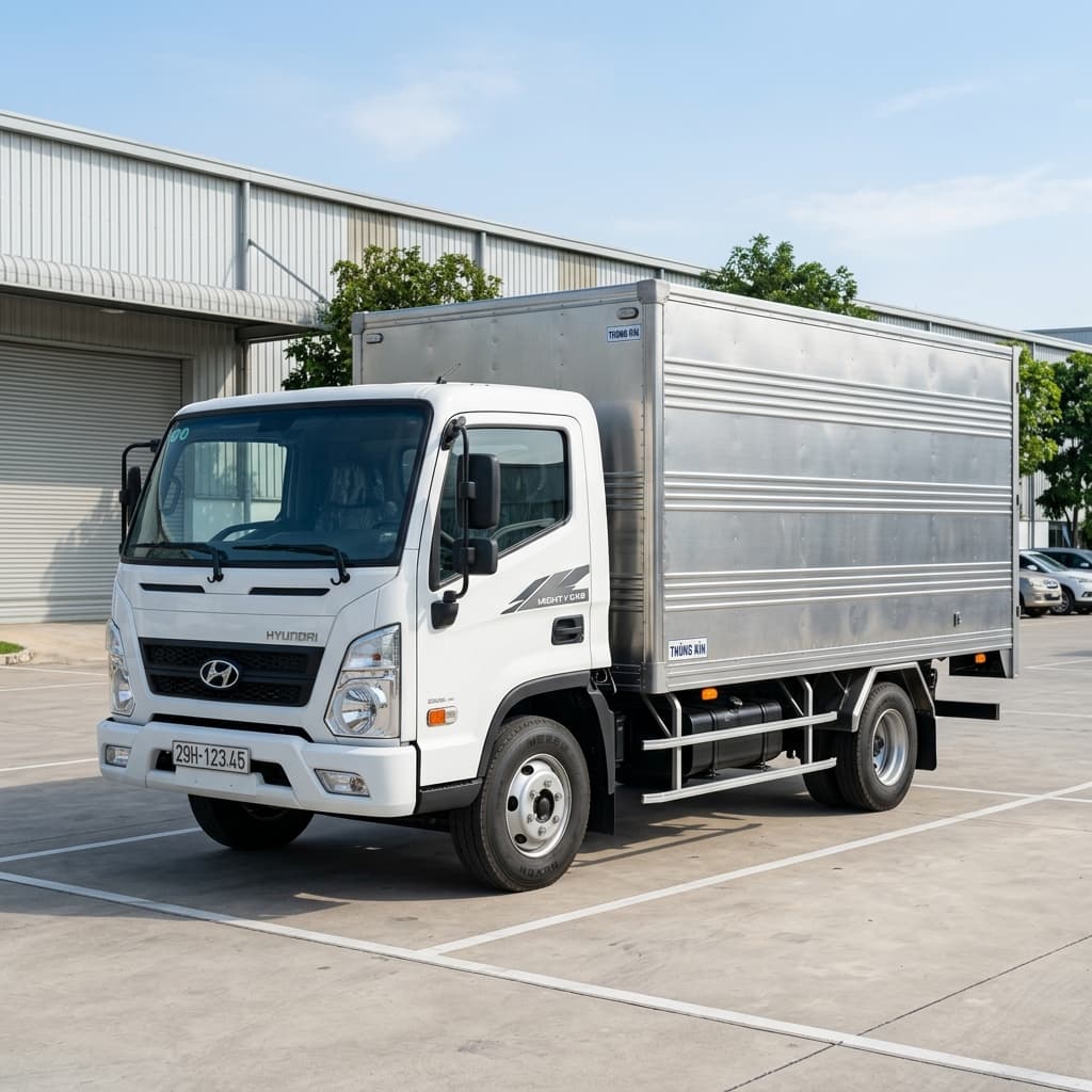 HYUNDAI MIGHTY N250SL thùng kín 2019 — Máy dầu, chạy bền