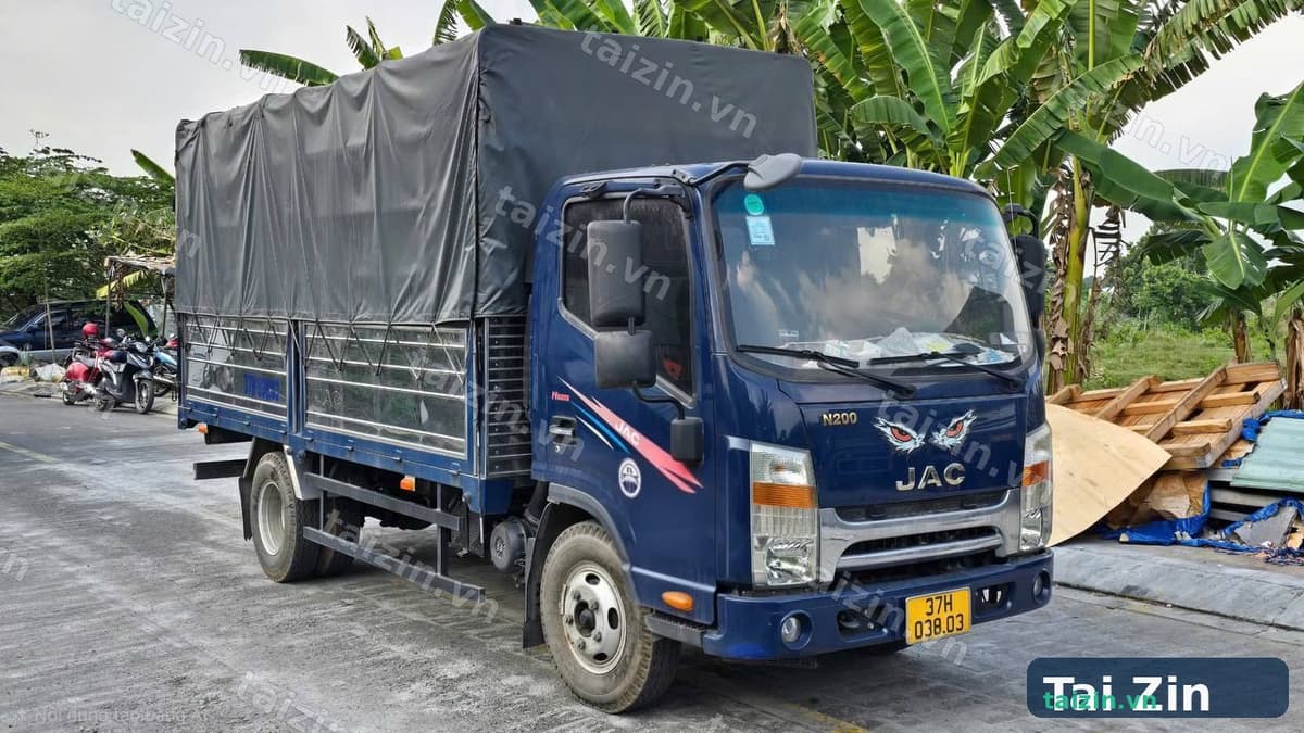 JAC N200 thùng mui bạt Thumbnail 2