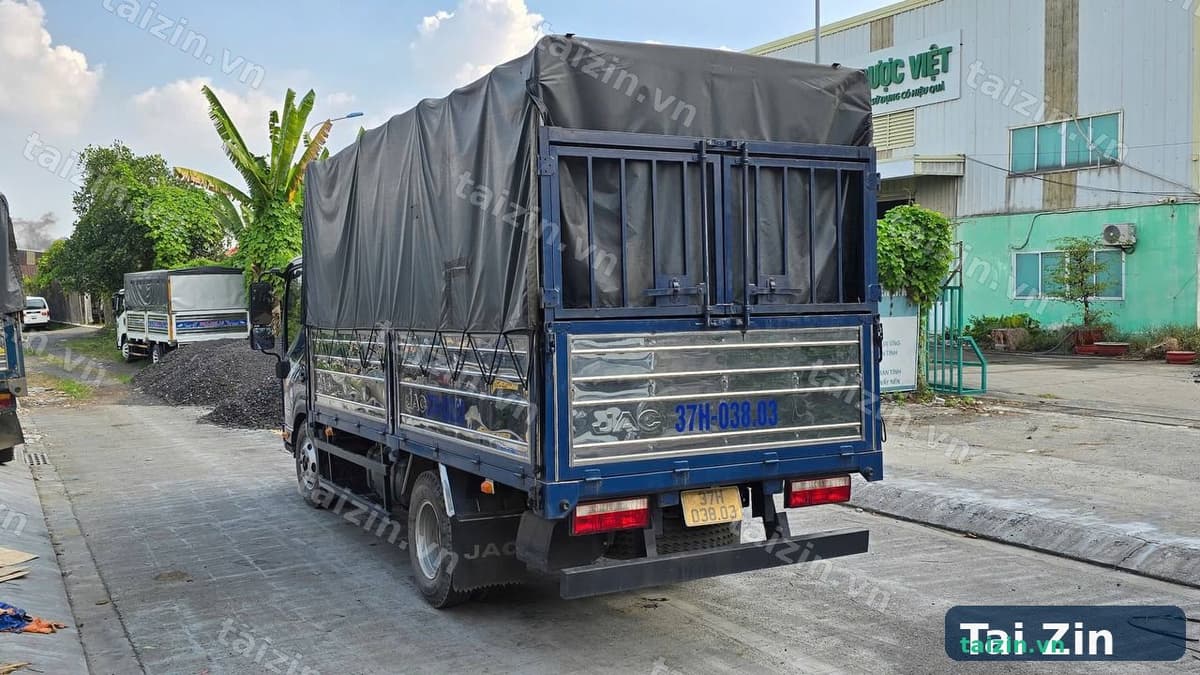 JAC N200 thùng mui bạt Thumbnail 4
